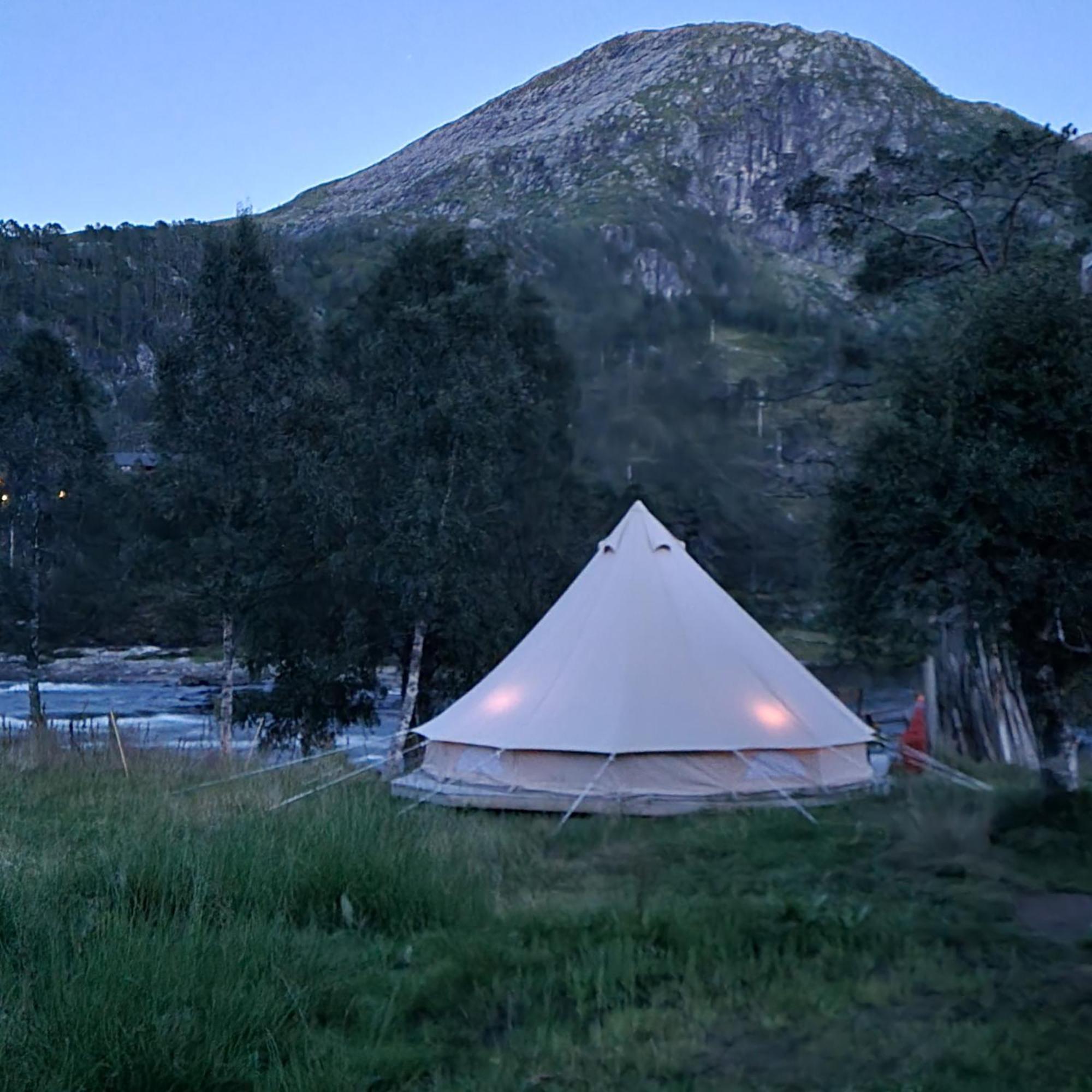 Отель Flatheim Glamping Viksdalen Экстерьер фото
