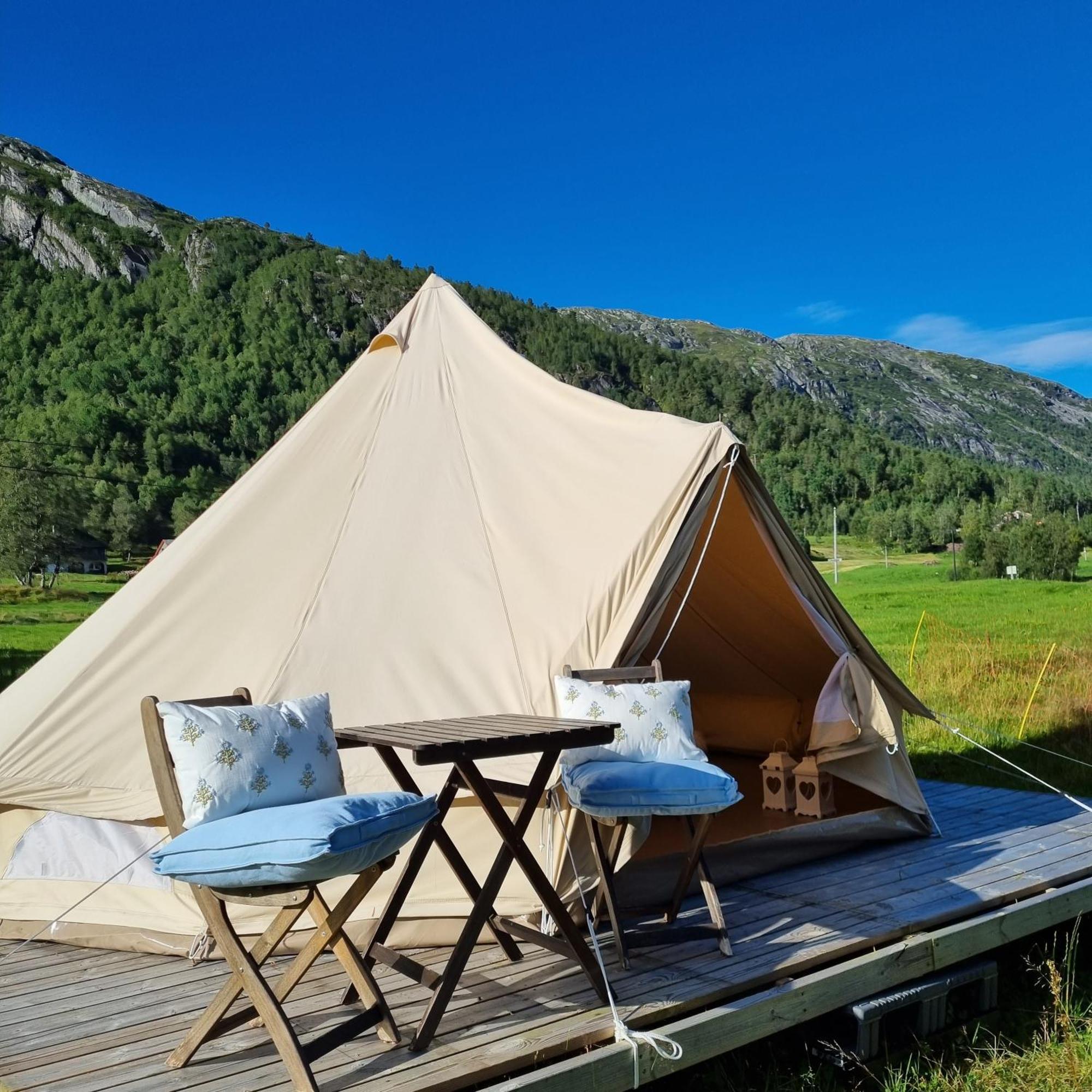 Отель Flatheim Glamping Viksdalen Экстерьер фото