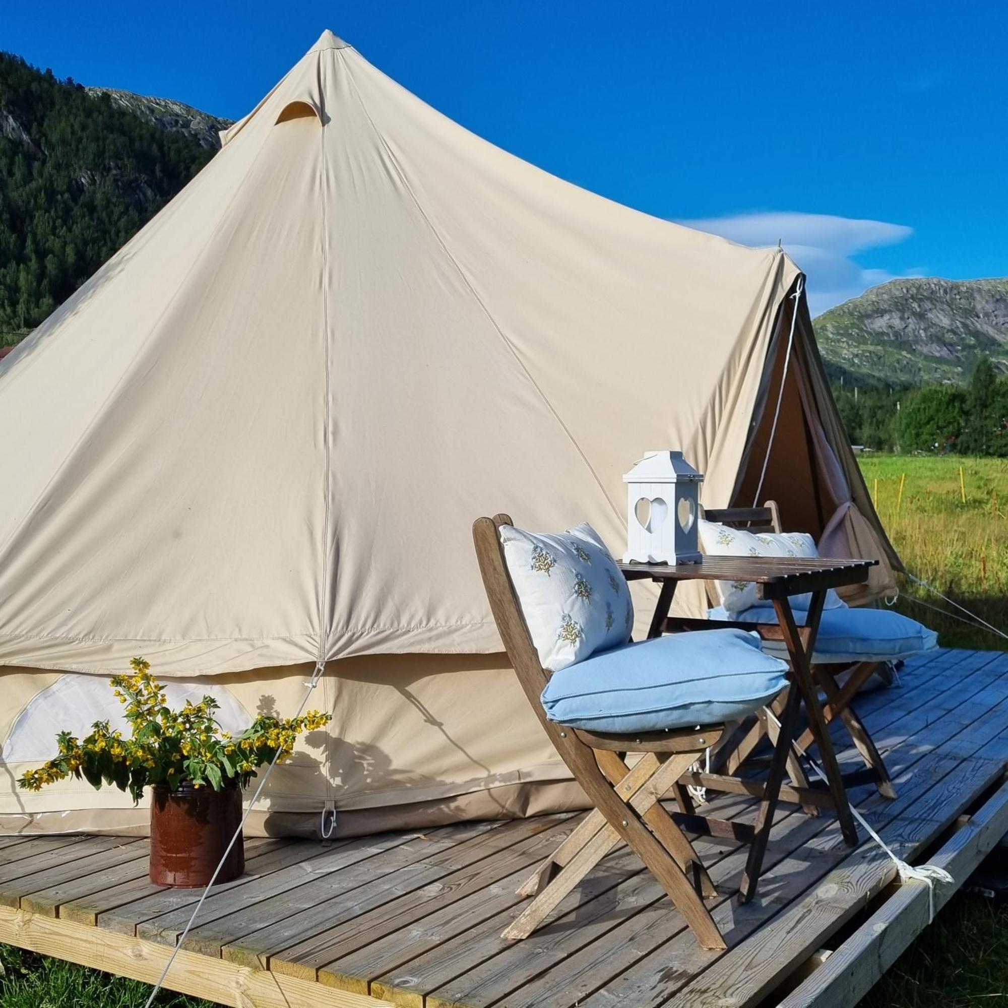 Отель Flatheim Glamping Viksdalen Экстерьер фото