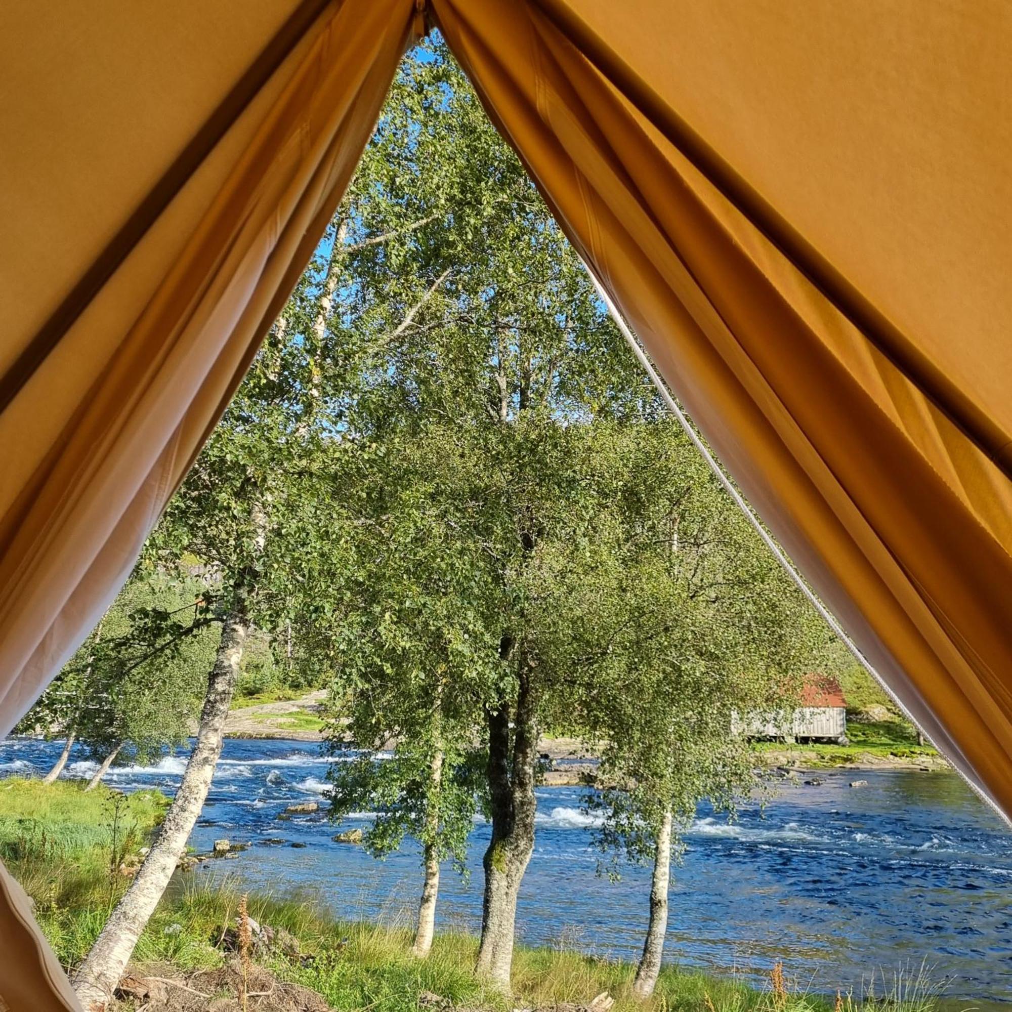 Отель Flatheim Glamping Viksdalen Экстерьер фото